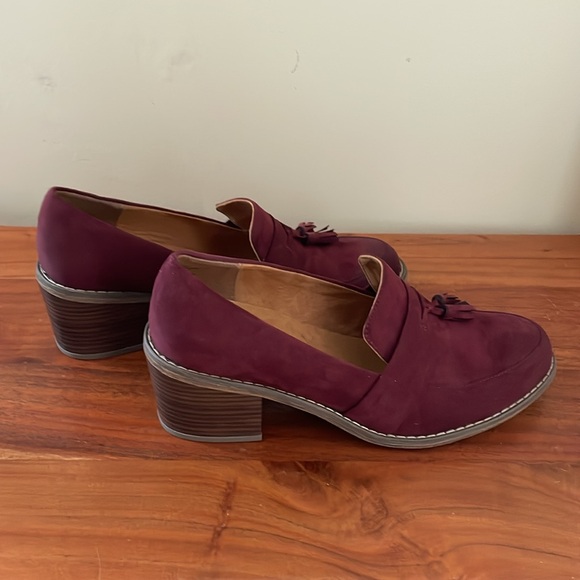 Bc footwear vegan suede heeled loafers radiate - Picture 6 of 8